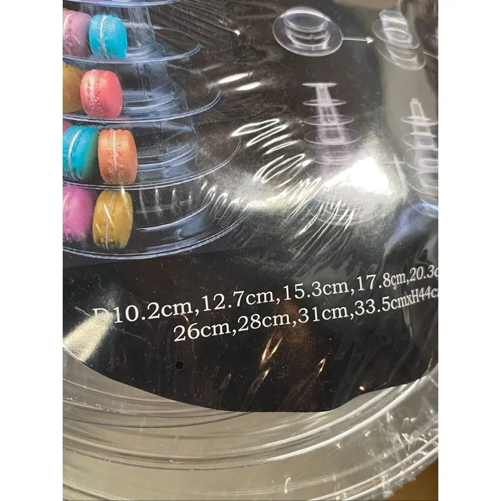 NEW Macaron Tower Display 90 Pieces 6-10 Tiers Macaroon